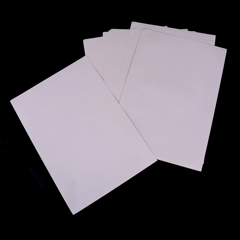 

10pcs/set A4 matt printable white self adhesive sticker paper Iink for office