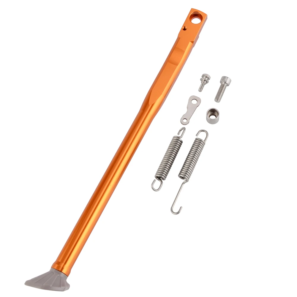 NICECNC Kickstand боковая стойка для KTM SX EXC SX XC XCW EXC-F эту MXC-G из плотного XC-G гоночный 125 250 200 300 380 400 450 525 мотоцикл - Цвет: Orange and Titanium
