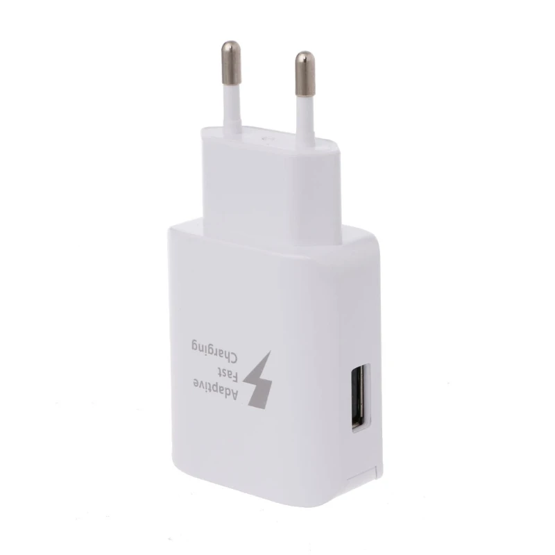 

Adaptive Fast Charging USB Travel Wall Charger EUPlug For Samsung Galaxy S8