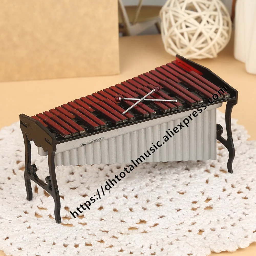 Миниатюрная модель Dh Marimba мини-музыкальный инструмент аксессуары для кукольного