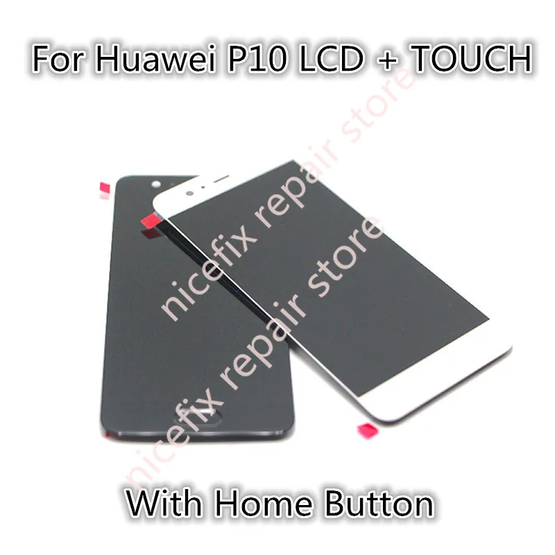 ЖК дисплей для Huawei P10 дигитайзер сенсорного экрана с рамкой в сборе сменный