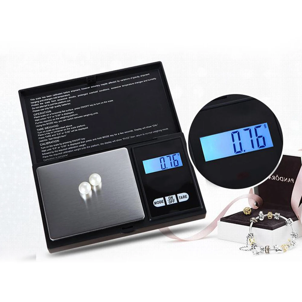 Mini 0.01 1000G Precision Digital Weighing Scales Coin