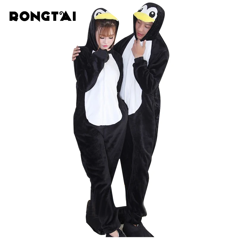 RONGTAI взрослых пижамы Все в одном Pyjama животных Костюм Косплэй Для женщин зимняя