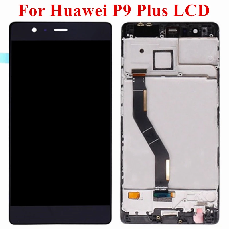 

5.5" AMOLED Display For HUAWEI P9 Plus VIE-AL10 LCD Display Touch Screen Digitizer Assembly Replacement parts With Frame