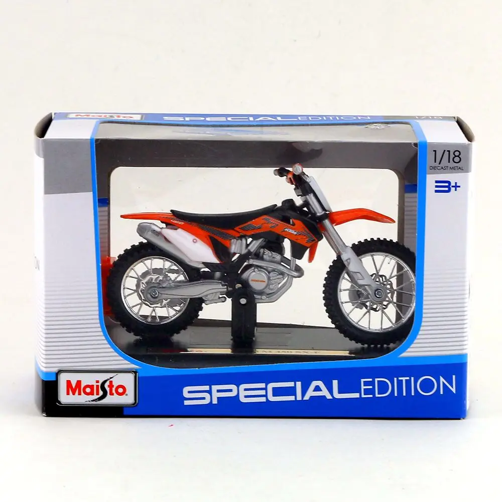 Maisto/1:18 Масштаб/Литье под давлением модель мотоциклетная игрушка/KTM 450 SX-F Supercross модель/элегантный подарочный или игрушка/Collection/для детей