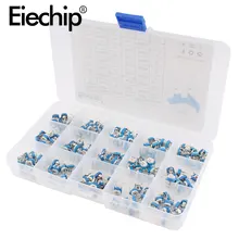 150 шт. RM065 триммер потенциометра Комплект 100/220/470/1 к/3,3 к/10 к/20 к/30 к/47 к/4,7 к/100 к/200 к/300 k/500 K/1 M Ом RM-065 потенциометр