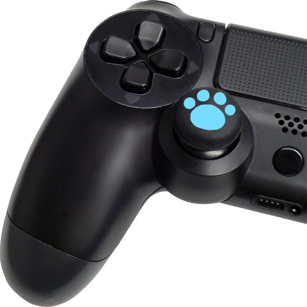 1 шт. силиконовые аналоговые ручки для большого пальца крышка s PS4 SLIM PRO XBOX X360 JoyCon