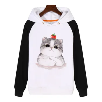 

Tomato Cat Hoodies fashion men women Sweatshirt Streetwear Hip hop Hoody Clothes Hoodie Clothing Tracksuit Sportswear AN128