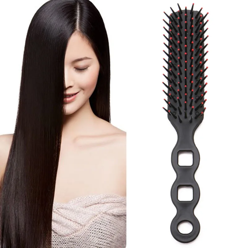 

Professional Salon Plastic Paddle Hairdressing Cushion Hair Cozy Massage Comb