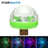 FORAUTO Car LED Decorative Lamp Mini RGB Atmosphere Light Auto Interior LED USB Club Disco Magic Stage Effect Lights Car Styling ► Photo 1/6