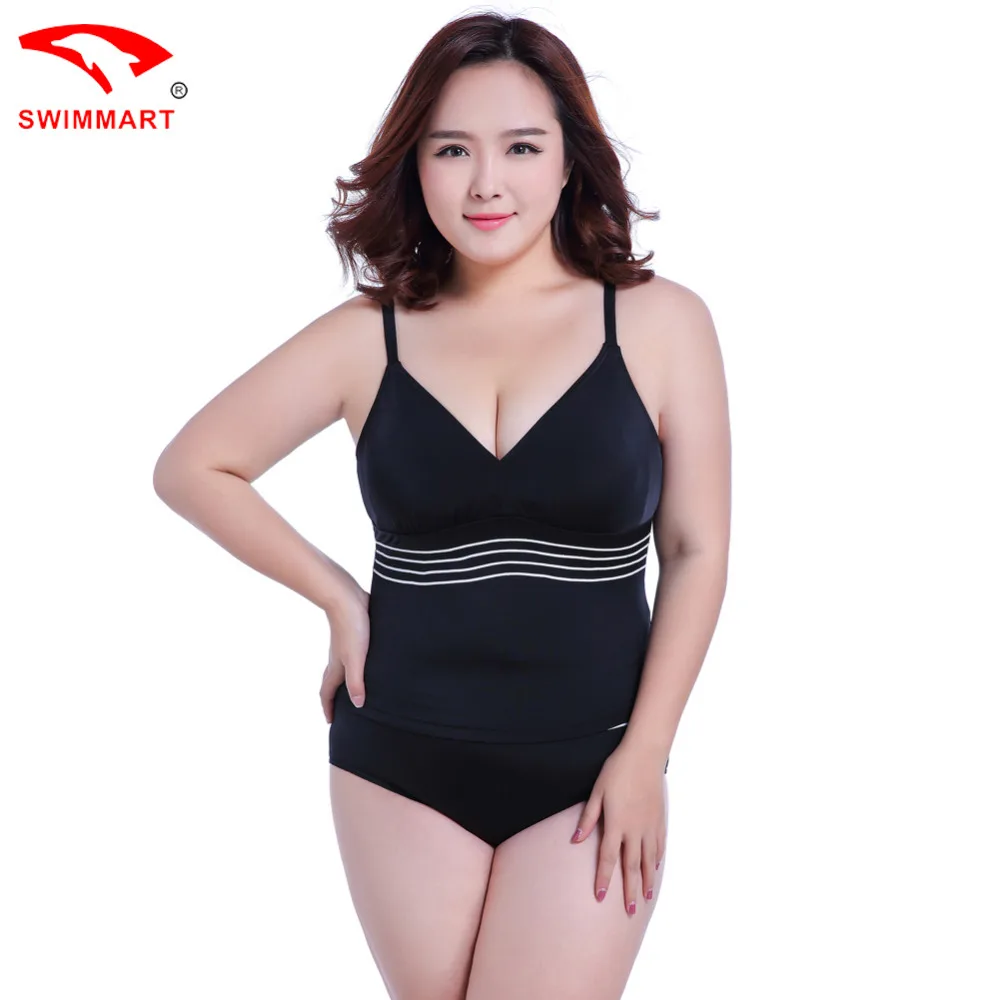 Plus Size Swimwear Women 1 One Piece Swimsuit 2017 Solid Swimwear Large Size Vintage Retro Swimsuit Bathing Suits Swim Black plus-size-black-swimsuit : image Plus Size Swimwear Women 1 One Piece Swimsuit 2017 Solid Swimwear Large Size Vintage Retro Swimsuit Bathing Suits Swim Black plus-size-black-swimsuit