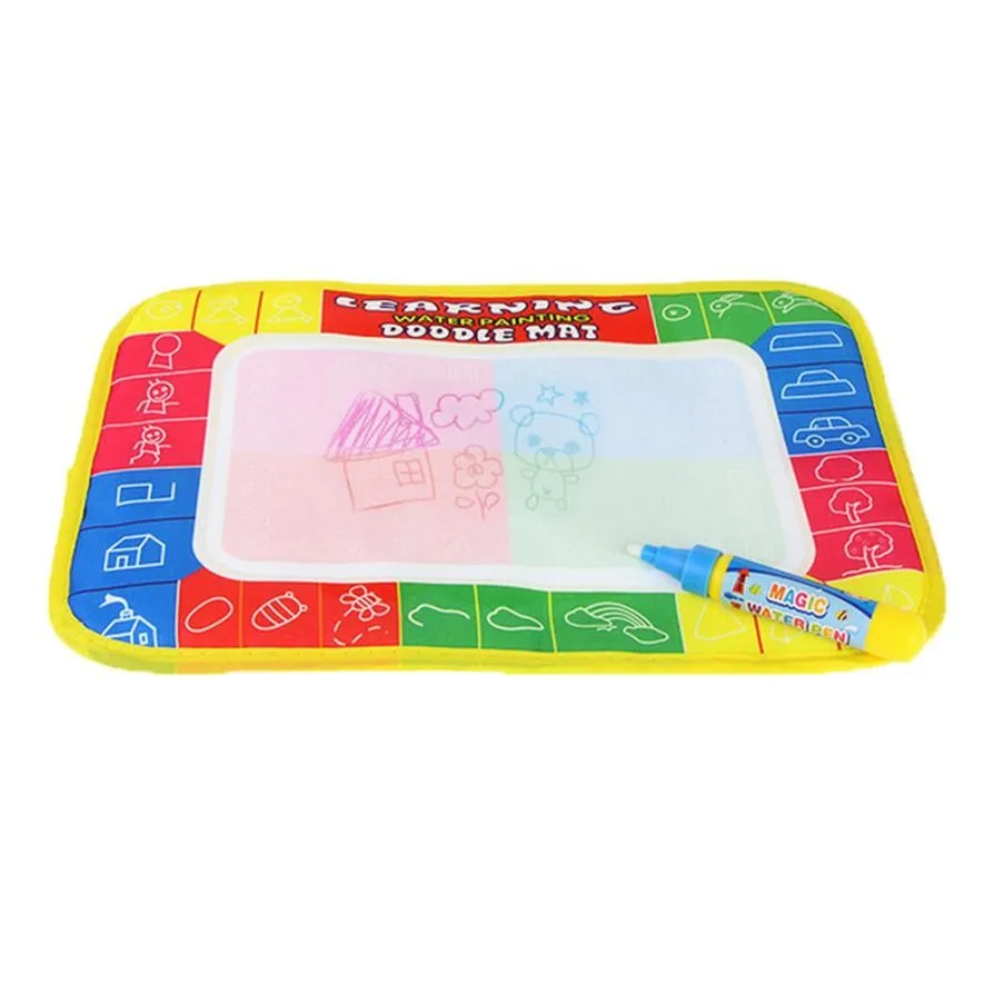 29X19cm-Mini-Water-Drawing-Mat-Toys-for-Children-Aquadoodle-Mat1-Magic-PenWater-Drawing-BoardBaby-Play-Mat-1