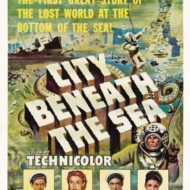 City Beneath The Sea Movie Poster Masterprint (24 x 36)