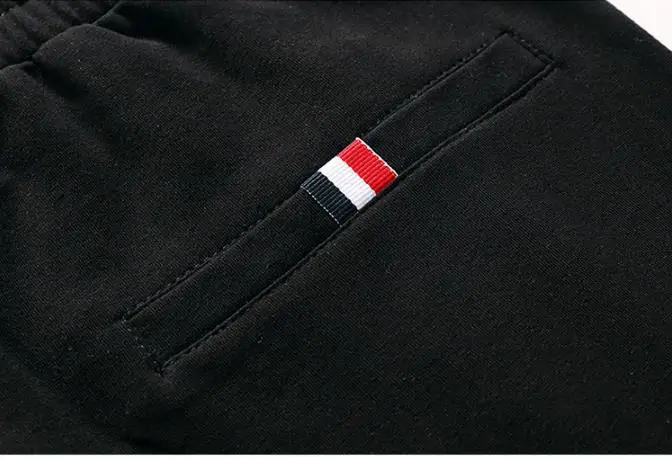 New Spring Knitted Cotton Pants Training Baseball Pants Men With Pocket Jogging Trousers Fitness Workout Running Sport Pants 11
