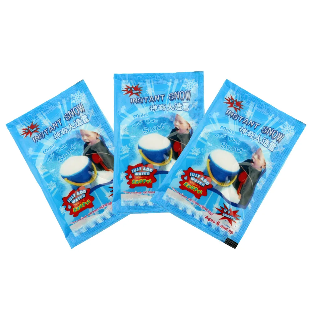 

Artificial snow Fake Magic Instant Snow DIY New Year Christmas Tree Decorations/Home Artificial Snow Scene Children Gifts