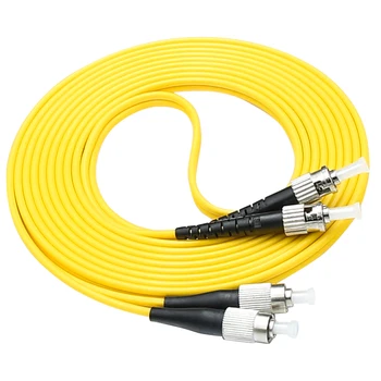 

5pcs/bag FC/UPC-ST/UPC Duplex 2.0mm Single Mode Fiber Optic Patch Cord