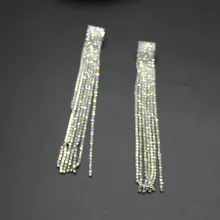 Индивидуальный дизайн cBaroque дикие Модные серьги lassic Большой Ветер Длинные кисточкой сексуальные серьги 692