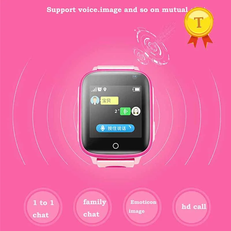 

GPS Kid 4g Smart Watch Baby Anti-lost phone Watch with Touch Screen SOS Call Location Device Tracker for Children Safe Monitor
