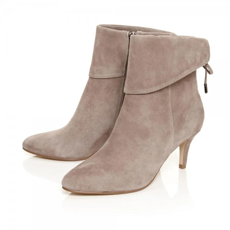 beige_fashion_boots_stiletto_heels_ankle_boots_suede_lapel_boots02
