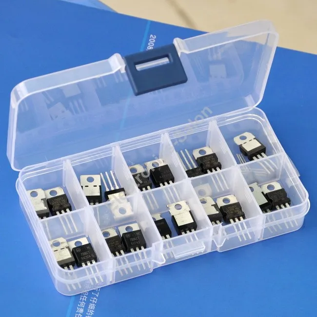 

21 Types Positive & Negative Regulator IC Assorted Kit.