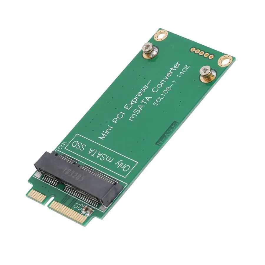 MSATA SSD для SATA Mini PCIE SSD Riser Card адаптер конвертер для ноутбука ASUS