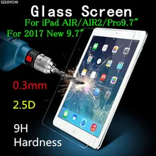 Закаленное стекло для защиты экрана для iPad Air 1 Air 2 Pro 9," /Новинка Взрывозащищенная прозрачная упрочненная защитная пленка