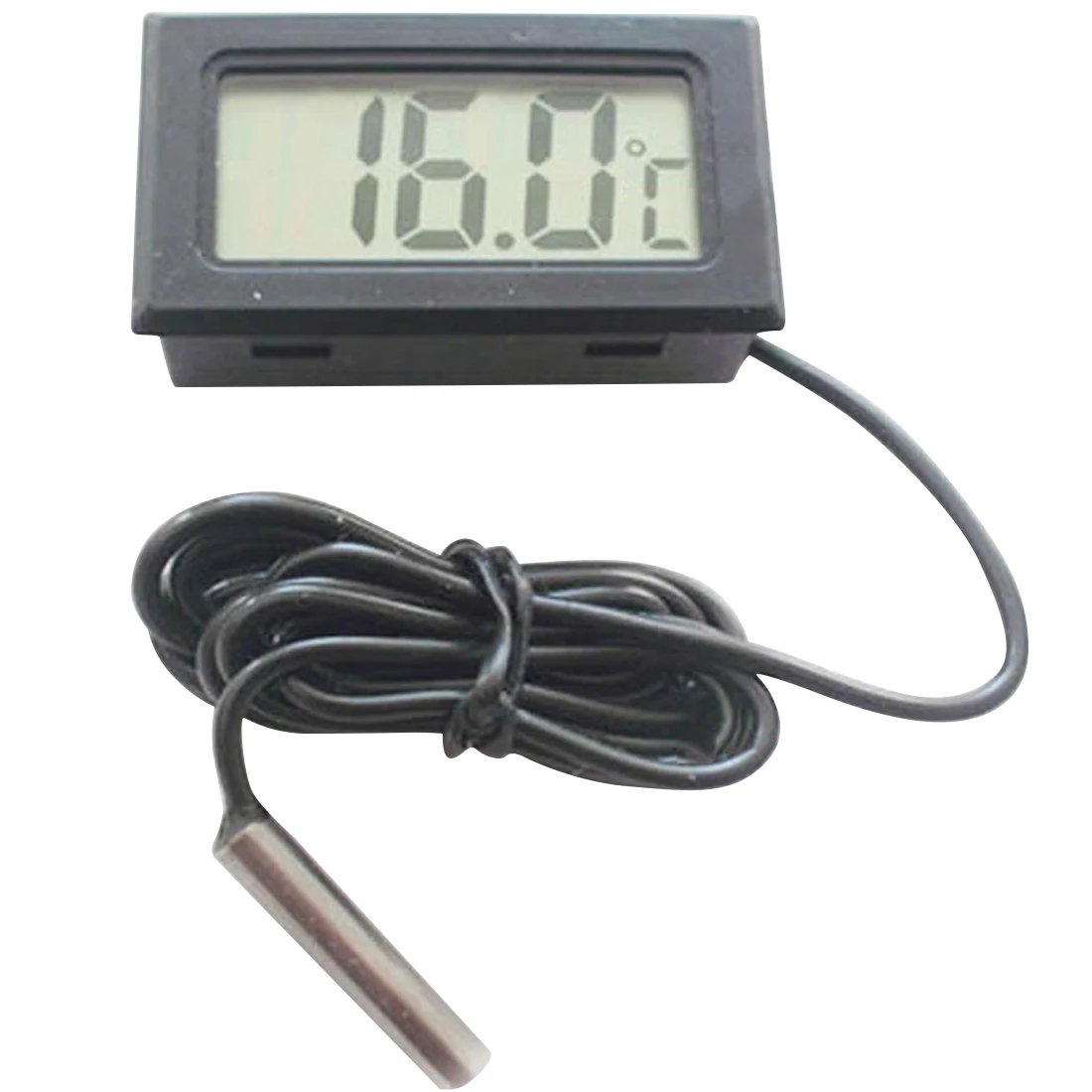 Датчик температуры-50~ 110C Мини ЖК-дисплей цифровой термометр метр Аквариум Холодильник Датчик температуры воды