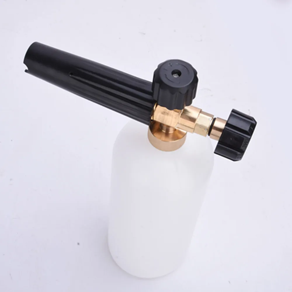 HNYRI Car Washer Snow Foam Nozzle Lance/ Foam Gun for old Karcher HD/ HDS Copper thread M22 M14 Professional High Pressure 1L HNYRI Car Washer Snow Foam Nozzle Lance/ Foam Gun for old Karcher HD/ HDS Copper thread M22 M14 Professional High Pressure 1L