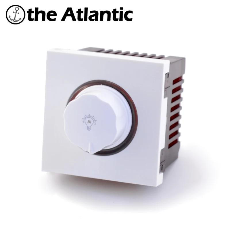 Light Dimmer Wall Dimmer Switch Fan Speed Controller White/Black