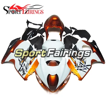 

White Orange Fairings for Suzuki GSXR1300 Hayabusa 1997 - 2007 98 99 00 01 02 03 Motorcycle Body Kit Plastic Injection ABS Hulls