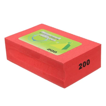 

Grip Polishing Pads Concrete Glass Curved Foam Grind Stone Hand fast Diamond Granite Marble Heat resistance New