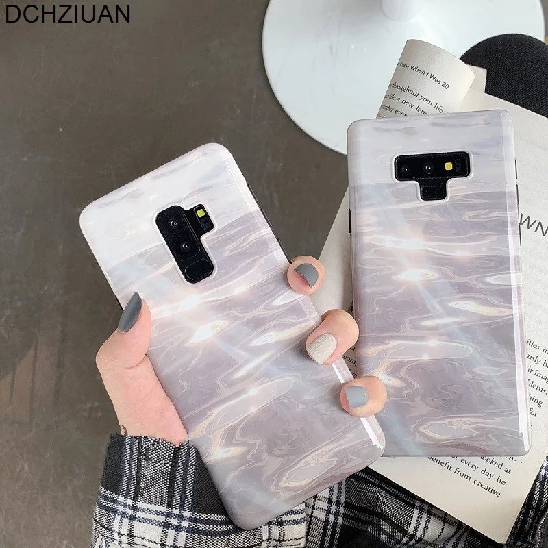 

DCHZIUAN INS Style Landscape Soft Phone Case For Samsung Galaxy Note 8 Note 9 S8 S8plus S9 Plus Case S8 Plus Back Cover