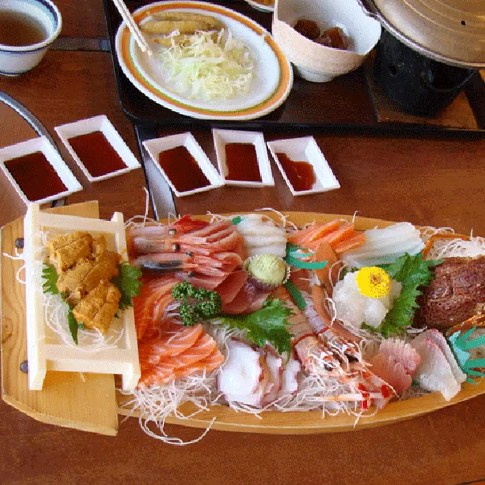 Сервировочный поднос деревянная тарелка салатные блюда для хлеба пельменей форма Суши корабль краткое блюдо закуски поднос сухофрукты Быстрая
