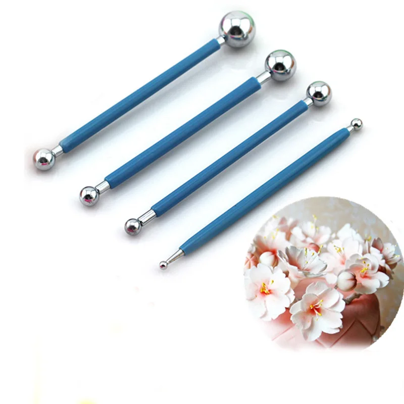 Buy 4pcs/set Stainless Steel Fondant Cake Carving