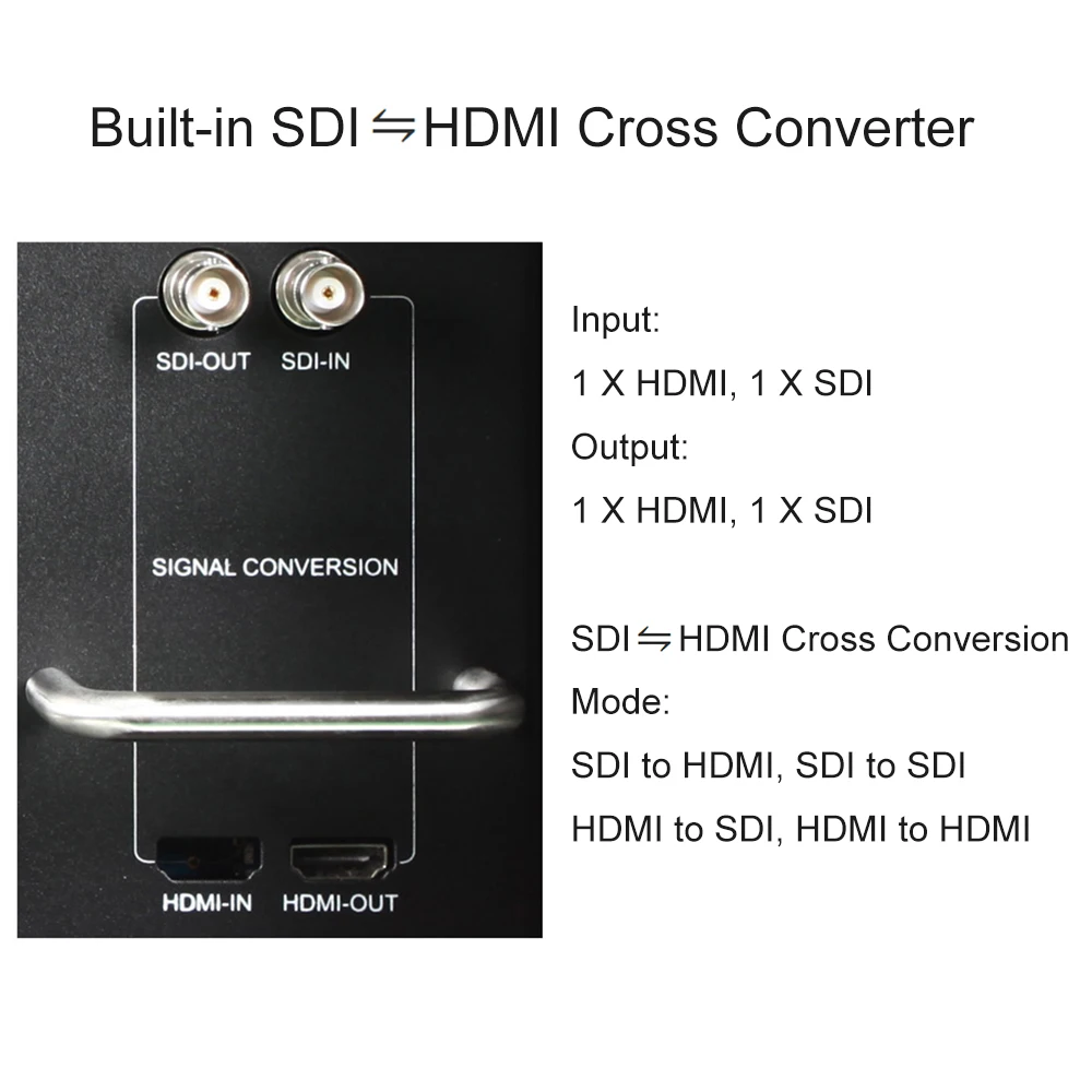 Монитор SEETEC 4k238 9hsd sch co встроенный конвертер SDI HDMI Cross Ultra HD 3840x2160 IPS