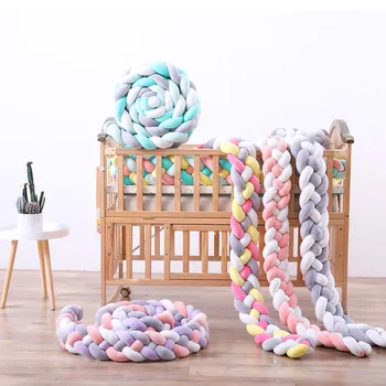 

Nordic Soft Throw Pillow Knot Baby Crib Protective Guard Kids Room Rug Home Decor Seat Cushions Newborn Toys Photo Prop 2m/3m