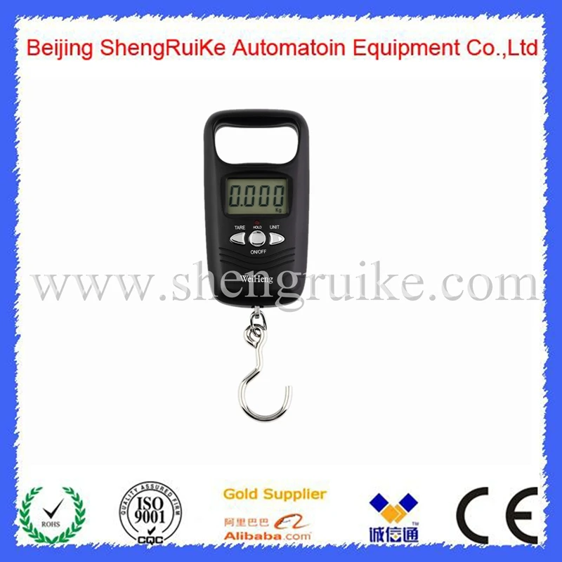 

Double Precision 50kg LCD Digital Hook Scale Portable Mini Fishing Luggage Pocket Hand Electronic Weight Scales