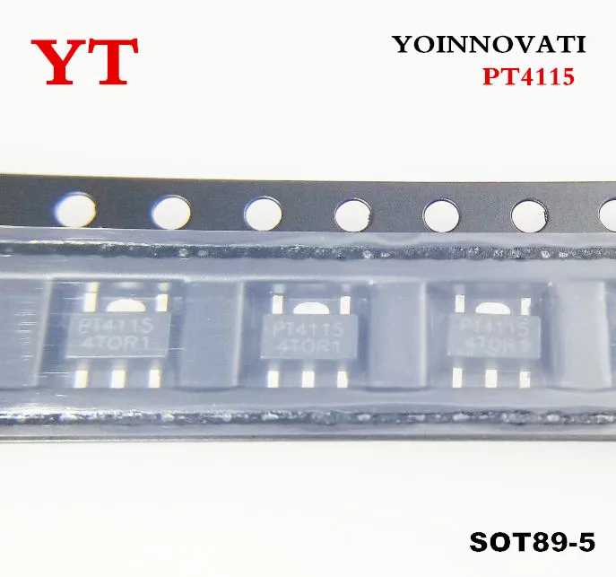 100 шт./лот PT4115 PT4115B89E PT4115B 4115B89E 4115 светодиодный чипы светодиодный Водительская подушка безопасности