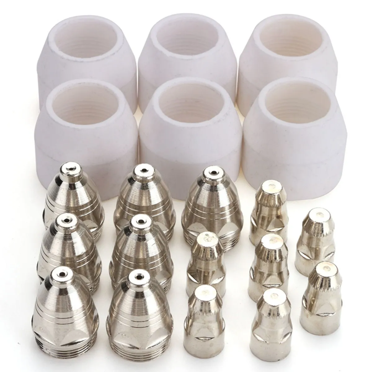 New 20pcs 80A Plasma Torch Consumables Kit Cutting Machine Accessories