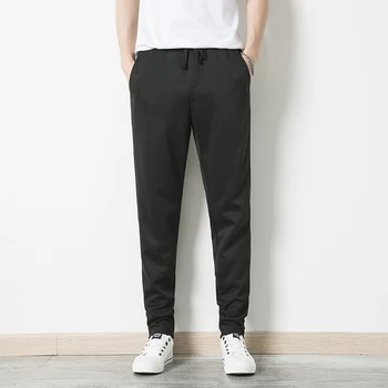 

2018 Sweat Pants Men Summer Joggers Pants Elastic Waist Loose Sweat Pants For Men Plus Size S-2XL Casual Trousers Hiphop