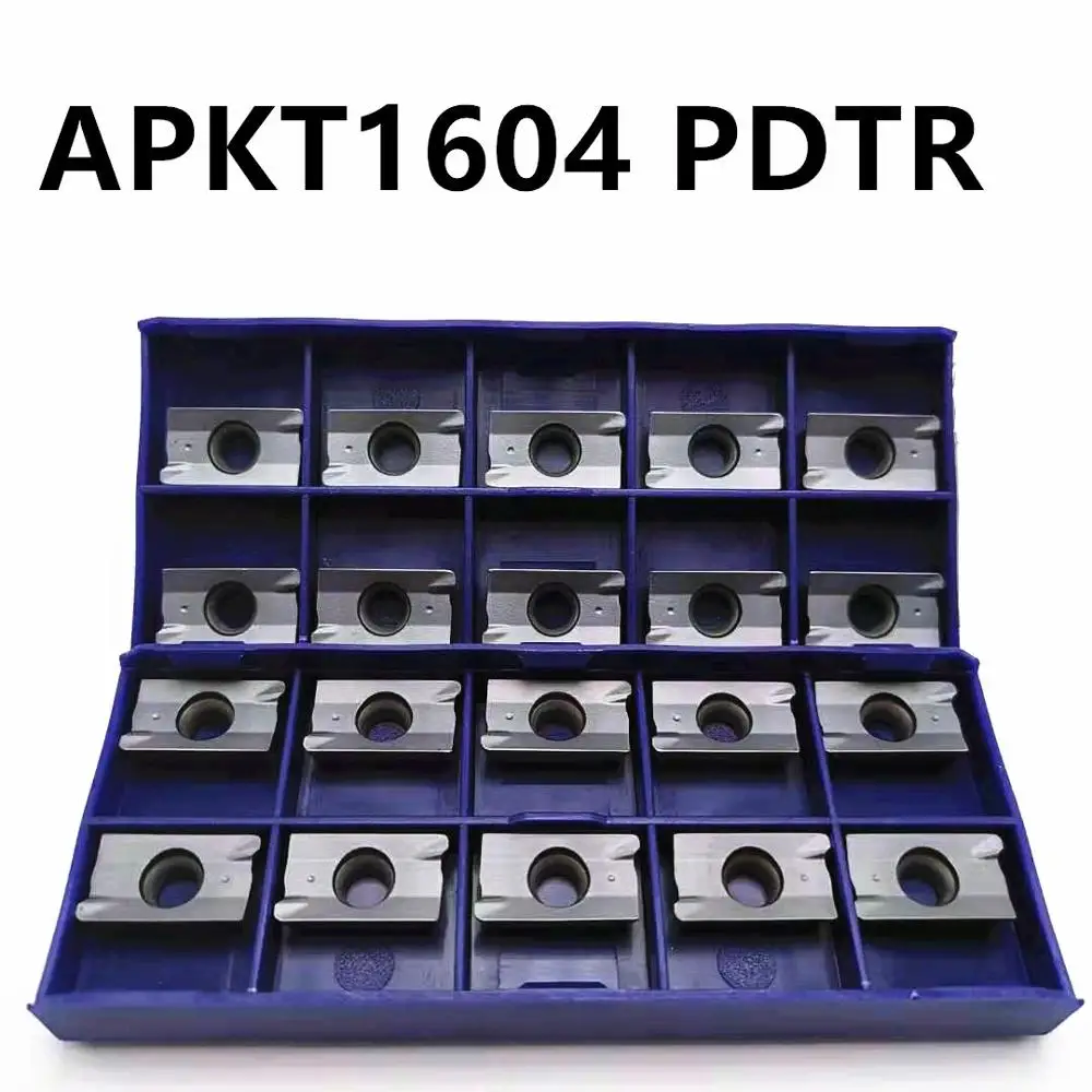 

Tungsten Carbide APKT1604 PDTR LT30 LAMINA CNC Blade Carbide Milling Insert for Indexable Lathe Tools
