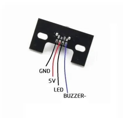 Бб звук сигнал потери сигнализации LED свет самолет Finder установить с 4 шт. WS2812B led