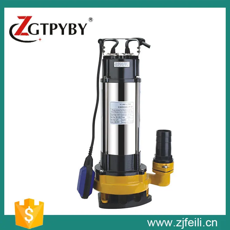 V750F C 1HP Portable Small Liquid Pump For Dirty Water Small Sewage Pump in Pumps From Home 