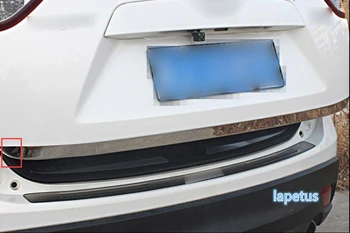 

Lapetus Rear Trunk Door Cover Trim Decoration Garnish Strip Car Styling Cover Trim Fit For Mazda CX5 CX-5 2013 2014 2015 2016