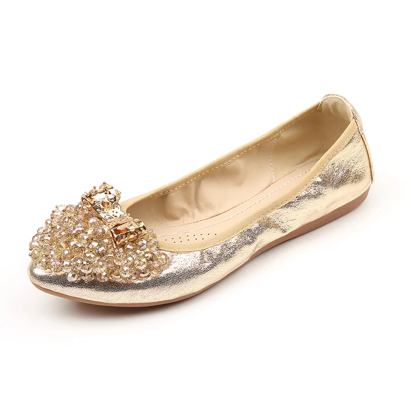 rhinestone pointed flats