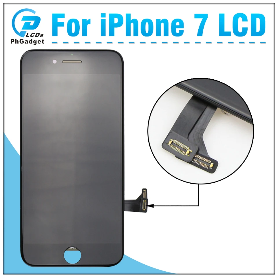 100 pcs free shipping AAA digitizer display Touch Screen LCD for iPhone 7 | Мобильные телефоны и аксессуары