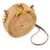 Mulheres Saco de Sacos de Palha De Vime Tecida Em Torno do Estilo Boemia Praia Círculo Rodada Bolsa de Ombro Sacos Crossbody Bolsa Feminina xb1500
