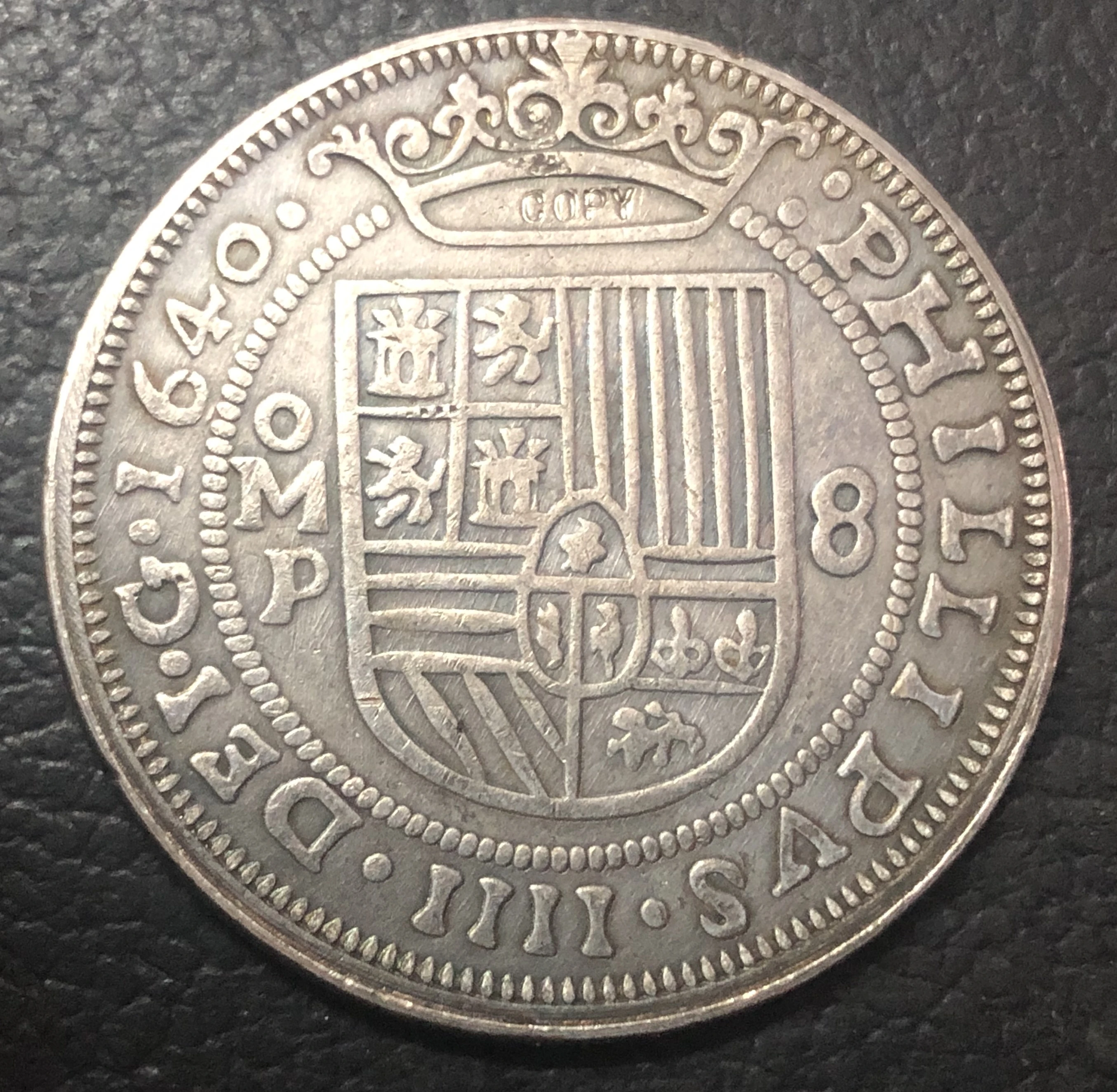1640 Мексика 8 Reales-Felipe IV