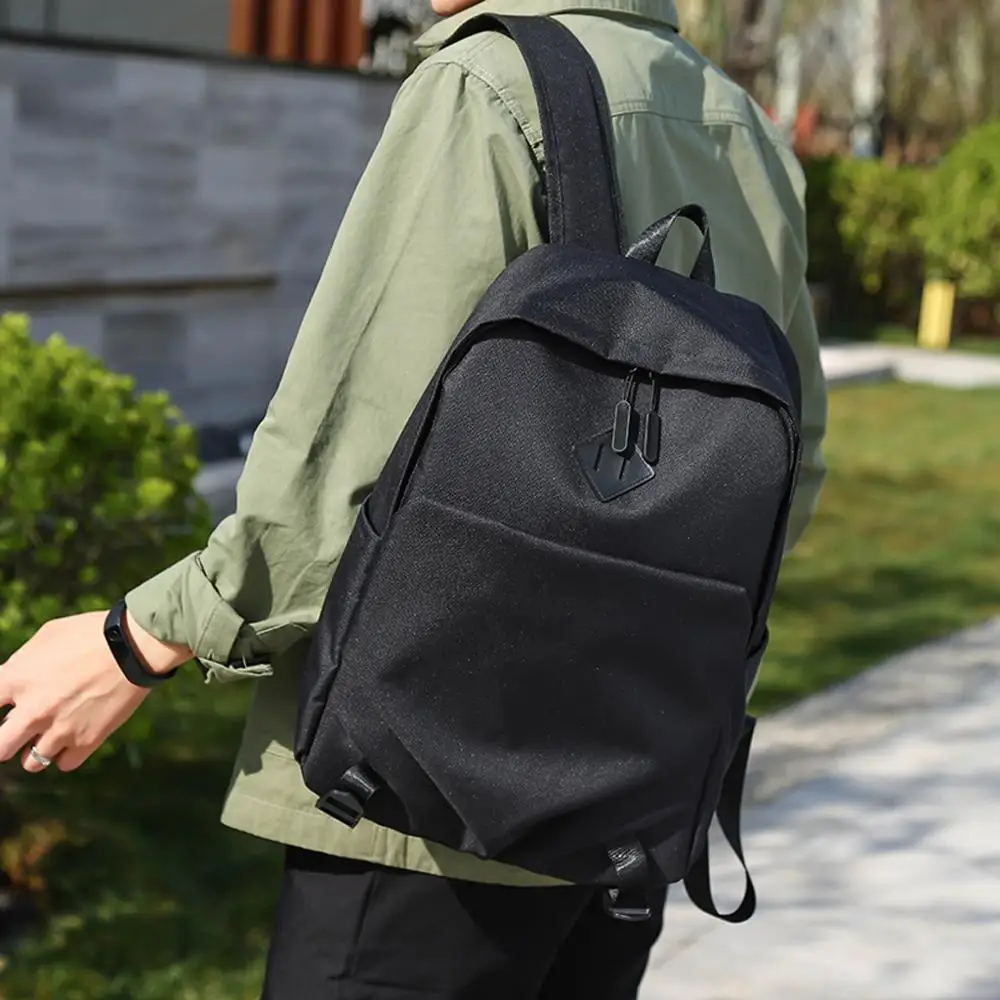 

Men Backpack Fashion Neutral Nylon Shoulder Bag Backpack Student School Pack Travel Bag Outdoor Travel Zipper Bags Backpack