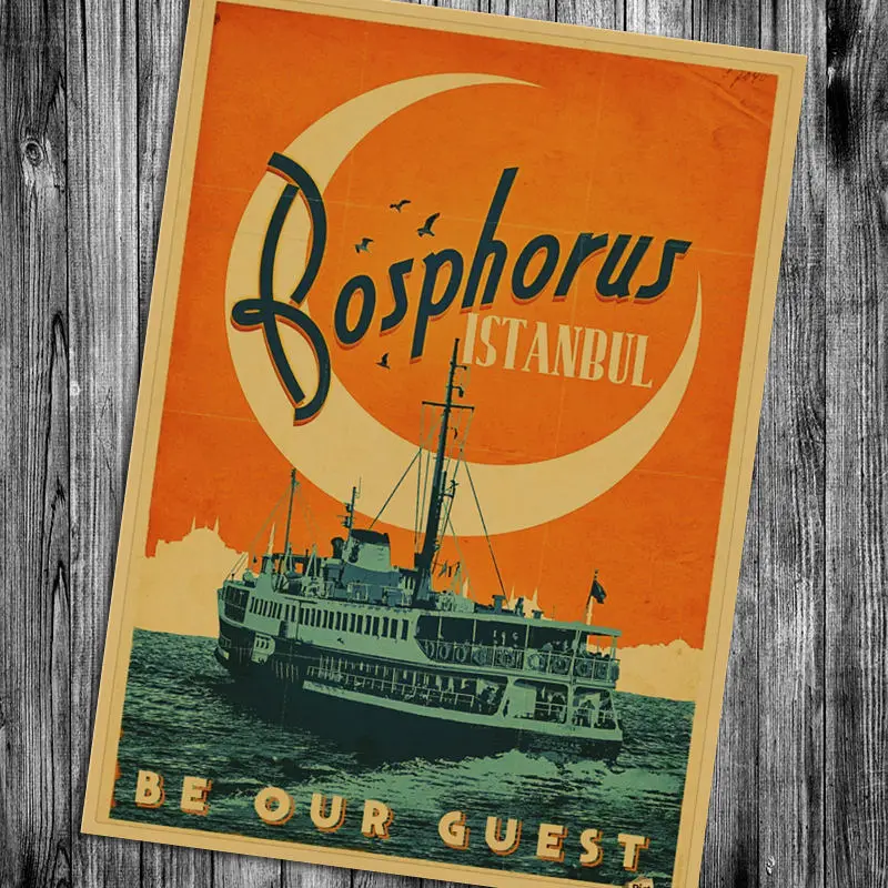 Free ship power up horizontal Vintage poster Print Picture Classic Cafe